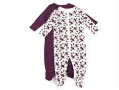 Name It night wear prune purple (2-pack)